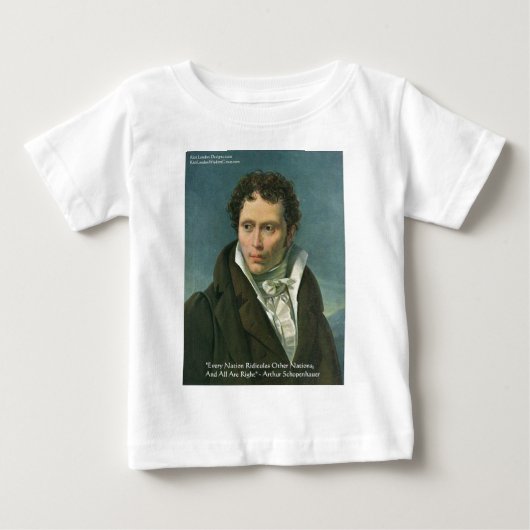 Arthur Schopenhauer "Naties bespotten" Citaat Cade (Voorkant)