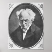 Arthur Schopenhauer Poster (Voorkant)