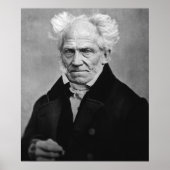 Arthur Schopenhauer Poster (Voorkant)