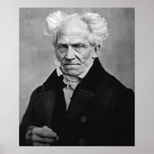 Arthur Schopenhauer Poster (Voorkant)