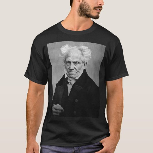 Arthur Schopenhauer T-shirt (Voorkant)