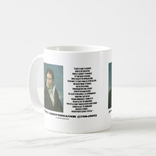 Arthur Schopenhauer Talent Versus Genie Citaat Koffiemok