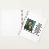 Arthur Schopenhauer Talent Versus Genius Quote Planner (Display)