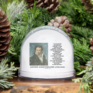 Arthur Schopenhauer Talent Versus Genius Quote Sneeuwbol