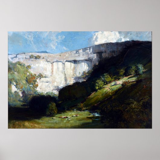 Arthur Streeton Malham Cove Poster (Voorkant)