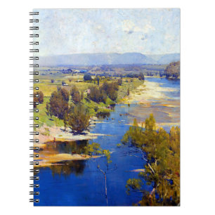 Arthur Streeton Paarse Noon's Transparent Might Notitieboek