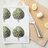Arthur the Artichoke print keukenhanddoek (Quarter Fold)