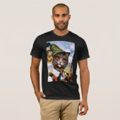 Arthur Thiele - Bavarian Alps Cat T-shirt (Voorkant volledig)