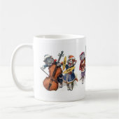 Arthur Thiele - Katten die muziekinstrumenten spel Koffiemok (Links)