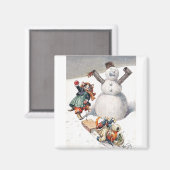 Arthur Thiele - Kittens Neem een Tumble in de Snee Magneet (Voorkant / Achterkant)
