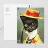 Arthur Thiele - Mr Cat Briefkaart (Voorkant / Achterkant)