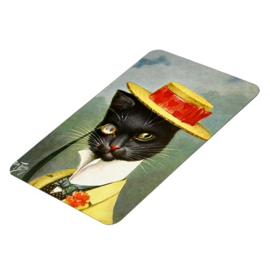 Arthur Thiele - Mr Cat Magneet (Linkerzijde)