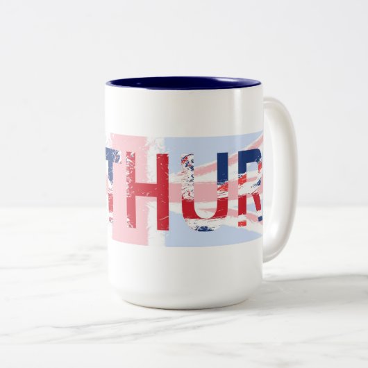 Arthur Tweekleurige Koffiemok (Voorkant rechts)