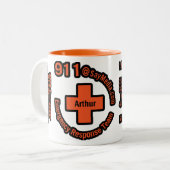 Arthur Tweekleurige Koffiemok (Voorkant links)