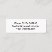 Arthur Visitekaartje (Achterkant)