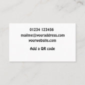 Arthur Visitekaartje Plaatskaartje (Achterkant)