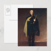 Arthur Wellesley Duke of Wellington Briefkaart (Voorkant / Achterkant)
