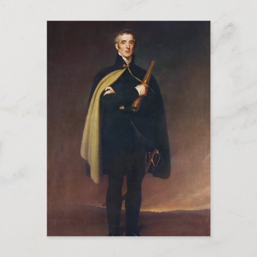 Arthur Wellesley Duke of Wellington Briefkaart (Voorkant)