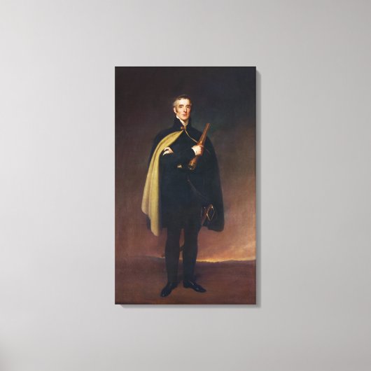 Arthur Wellesley Duke of Wellington Canvas Afdruk (Voorkant)