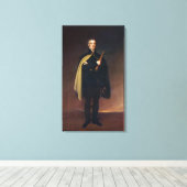 Arthur Wellesley Duke of Wellington Canvas Afdruk (Insitu (Houten vloer))