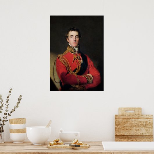 Arthur Wellesley van Thomas Lawrence Poster (Keuken)