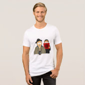 "Arthur's Ashes"  Tri-Blend Shirt (Voorkant volledig)