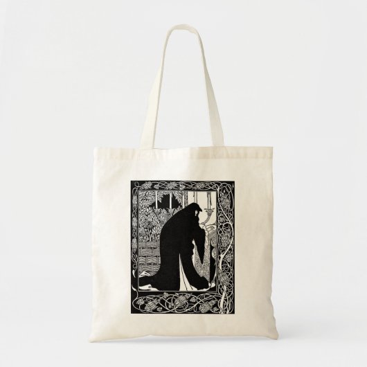 Arthur's dood, door Aubrey Beardsley. HD Tote Bag (Voorkant)