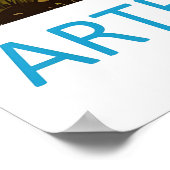 Arthurs Pass Ski Park Reis Nationaal Poster (Hoek)