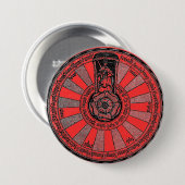 Arthur's rondetafel ronde button 7,6 cm (Voorkant /achterkant)