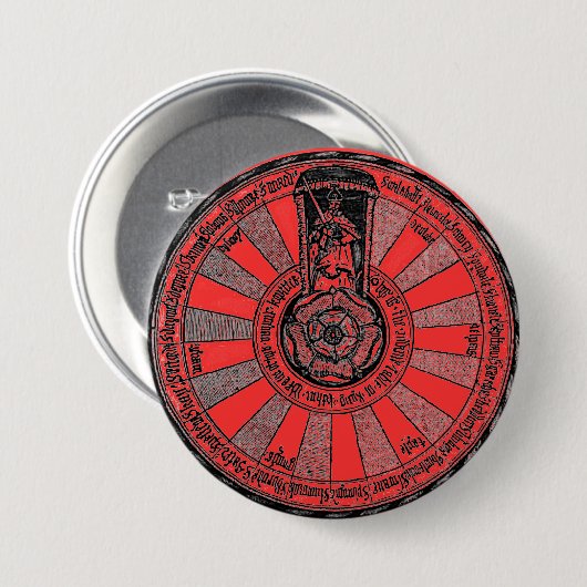 Arthur's rondetafel ronde button 7,6 cm (Voorkant /achterkant)