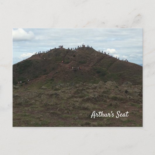 Arthur's Seat Briefkaart (Voorkant)