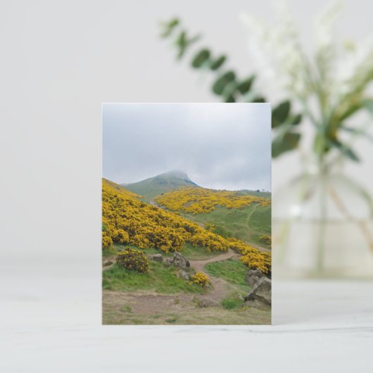 Arthur's Seat Edinburgh, Schotland Briefkaart (Staand voorkant)