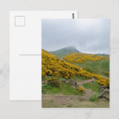 Arthur's Seat Edinburgh, Schotland Briefkaart (Voorkant / Achterkant)