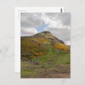 Arthur's Seat, Edinburgh Scotland Briefkaart (Voorkant / Achterkant)