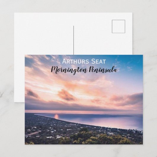 Arthur's stoel op het Mornington-schiereiland Briefkaart (Voorkant / Achterkant)