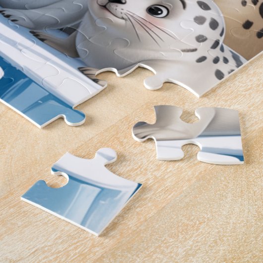 Artic Animals Legpuzzel (Zijkant)