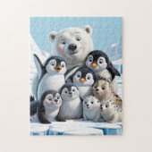 Artic Animals Legpuzzel (Verticaal)