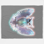 Artic Owl Fleece Deken (Voorkant (Horizontaal))