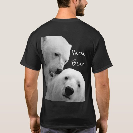 Artic Polar Beer Couple Love Tenderness Passion T-shirt (Achterkant)