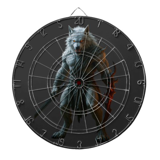 Artic Werewolf Dartbord (Voorkant)