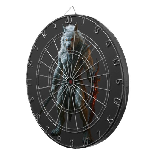 Artic Werewolf Dartbord (Voorkant Rechts)
