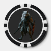Artic Werewolf Poker Chips (Voorkant)