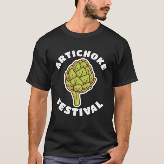 Artichoke Festival Artichoke Vegetables T-shirt (Voorkant)