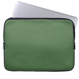 Artichoke-groen (vaste kleur) laptop sleeve