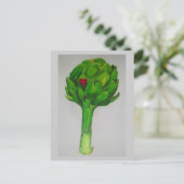 Artichoke Heart Briefkaart (Staand voorkant)