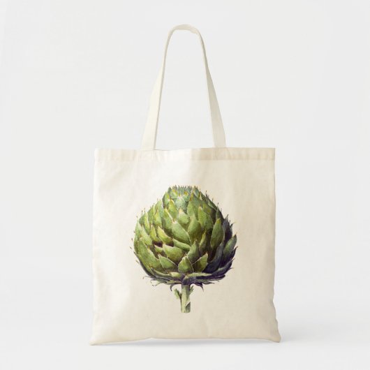 Artichoke in botanische stijl tote bag (Voorkant)