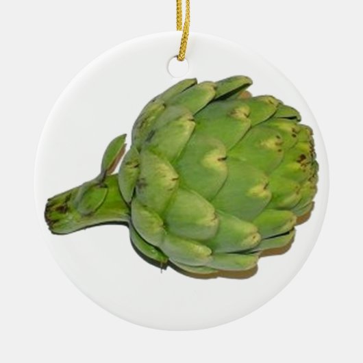 Artichoke Keramisch Ornament (Voorkant)