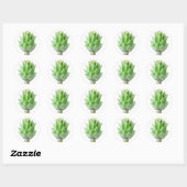 Artichoke Ronde Sticker (Vel)