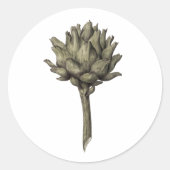 Artichoke Ronde Sticker (Voorkant)