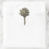 Artichoke Ronde Sticker (Tas)